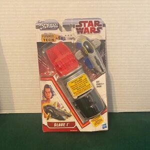 Star Wars Speed Stars Slave I Toy - Red, Black, Gray